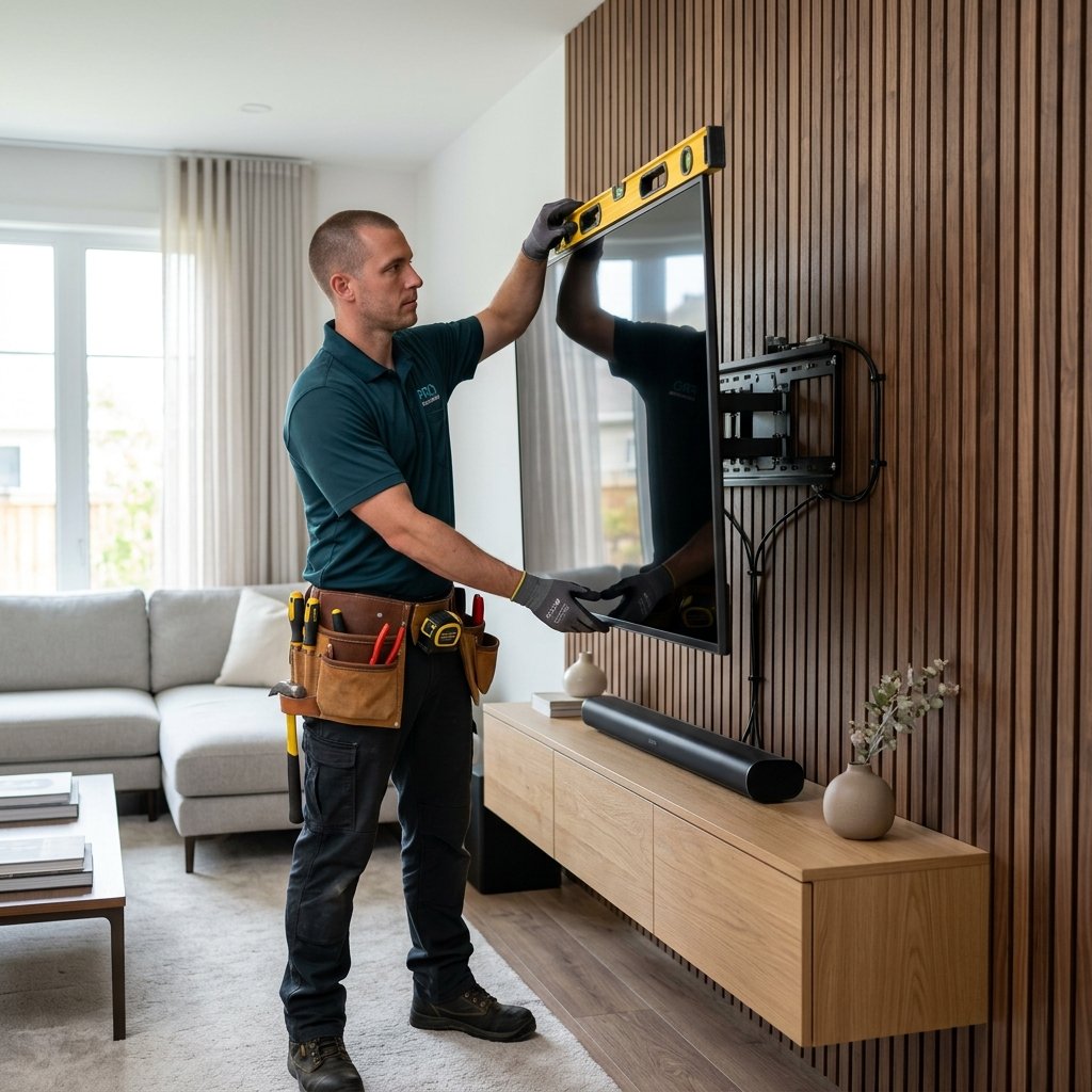 Professional Smart TV wall mounting